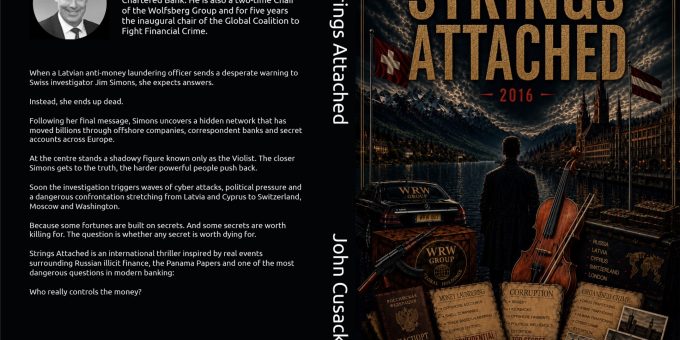 “Strings Attached” – A Jim Simons Financial Crime Thriller by John Cusack