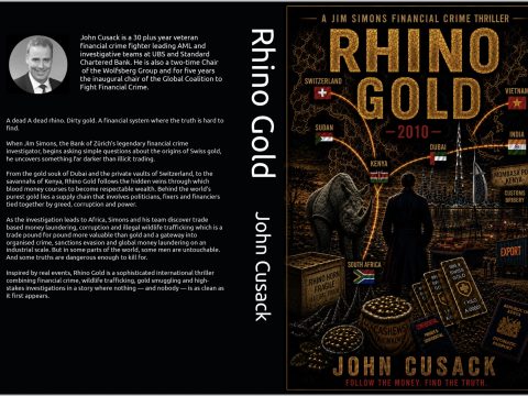 “Rhino Gold” – A Jim Simons Financial Crime Thriller by John Cusack