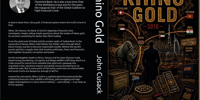 “Rhino Gold” – A Jim Simons Financial Crime Thriller by John Cusack