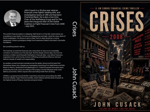 “Crises” – A Jim Simons Financial Crime Thriller by John Cusack